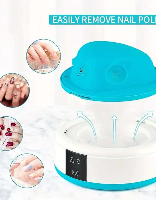 Load image into Gallery viewer, Pro Nail Polish Remover Machine - Electric Steam &amp; Phototherapy
