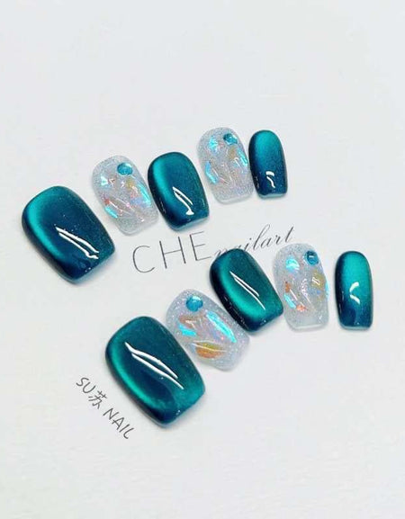 White Finished Nail Stickers - Easy & Stylish Nail Art-Zy Fulfill