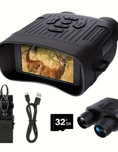 32GB Infrared Night Vision Binoculars - Perfect for Camping & Outdoor Use-Zy Fulfill