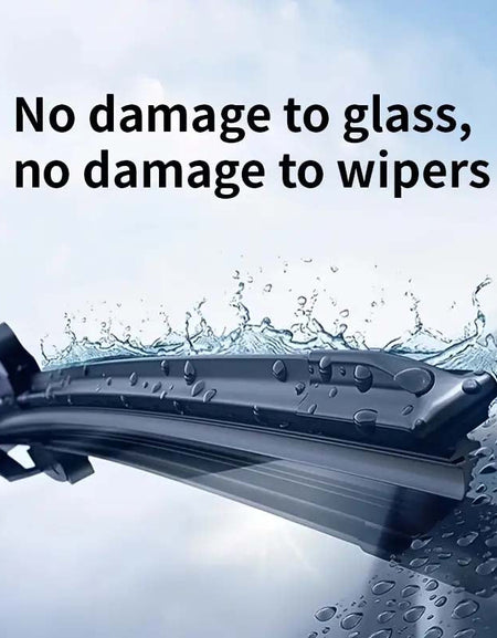 Windshield Cleaner & Oil Film Remover - 4.06oz Bottle + Sponge | Streak-Free Car Glass Cleaner.-Zy Fulfill