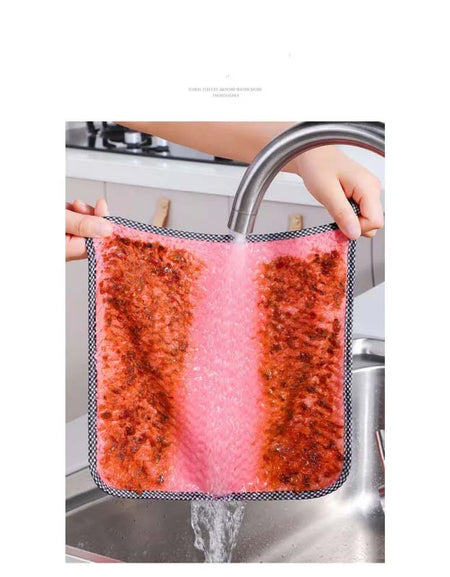 Non-Stick Oil Absorbent Kitchen Dish Towel-Zy Fulfill