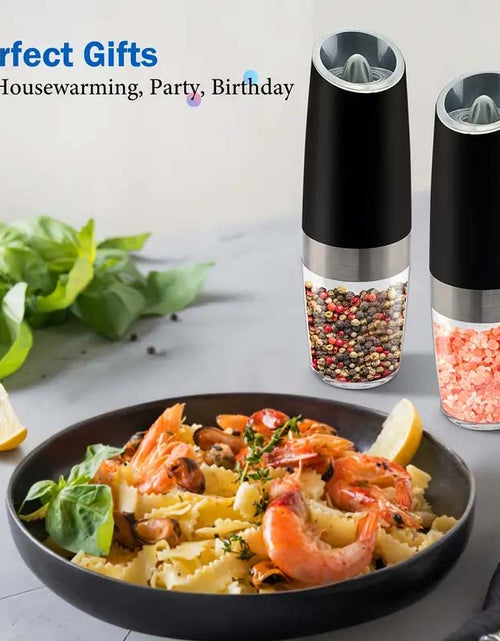 Load image into Gallery viewer, Electric Salt &amp; Pepper Grinder Set - One-Hand Operation &amp; LED Light-Zy Fulfill
