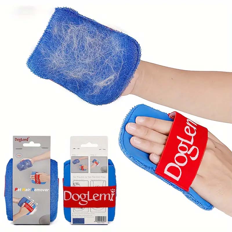 Pet Hair Remover Mitts - Buy 1 Get 1 Free | Gentle & Reusable