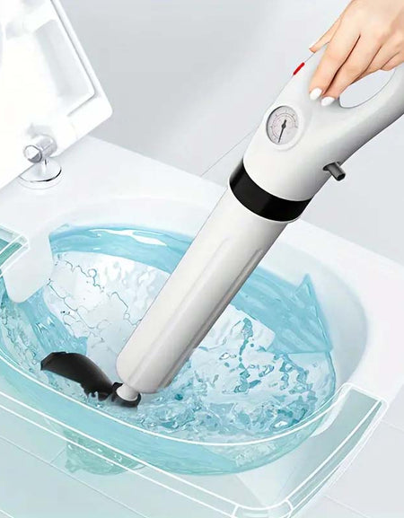 Powerful Toilet Performance Upgrade Kit - High-Pressure Pump & Tools for Efficient Clog Removal-Zy Fulfill