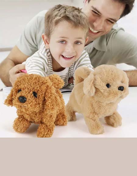 Interactive Plush Puppy Toy: Engaging Electronic Pet for Kids-Zy Fulfill