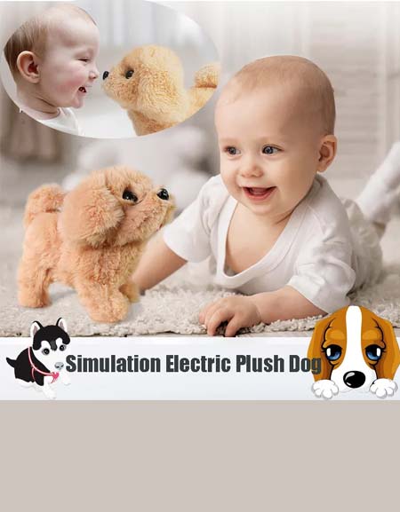 Interactive Plush Puppy Toy: Engaging Electronic Pet for Kids-Zy Fulfill
