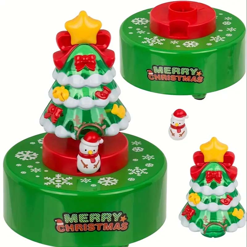 Christmas Tree Rotating Music Box