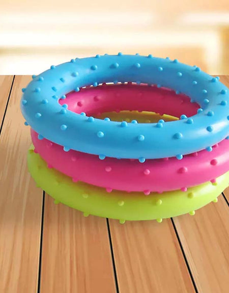 Multicolor Dog Play Rings-Zy Fulfill