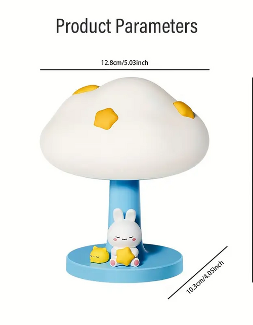 Load image into Gallery viewer, CozyCloud USB Rechargeable Silicone Table Lamp
