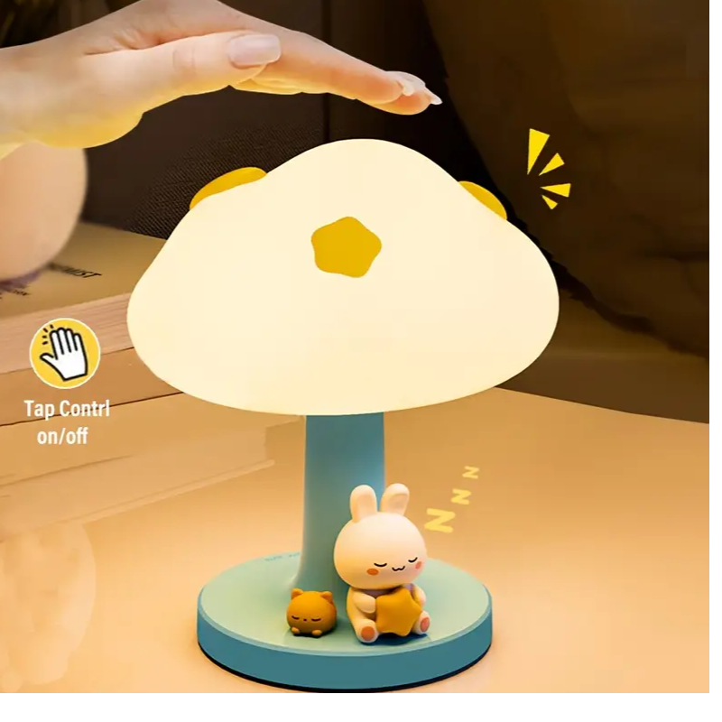 CozyCloud USB Rechargeable Silicone Table Lamp