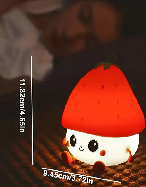 Load image into Gallery viewer, Strawberry USB LED Night Light
