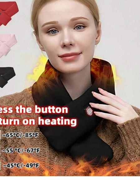 USB Heated Scarf - Winter Neck & Shoulder Warmer-Zy Fulfill