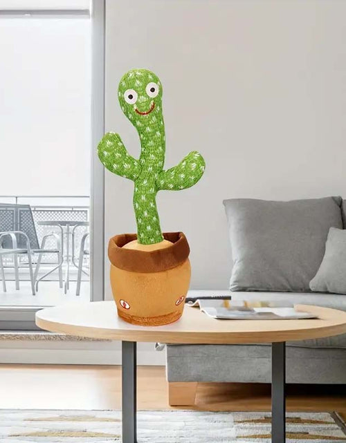 Load image into Gallery viewer, Singing Dancing Cactus Toy – Fun Glowing Ornament &amp; Perfect Gift for All Ages
