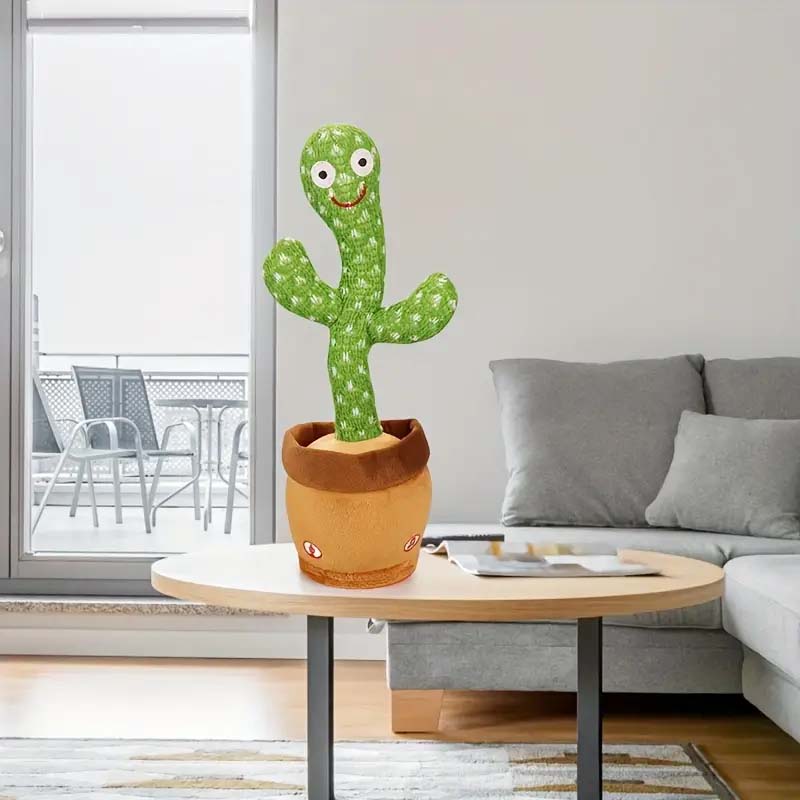 Singing Dancing Cactus Toy – Fun Glowing Ornament & Perfect Gift for All Ages