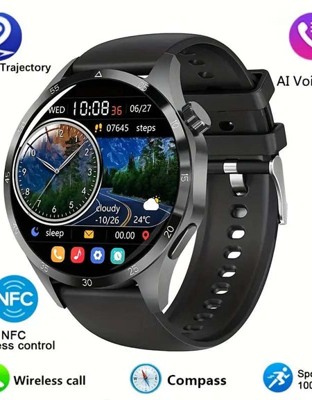 2024 NFC Smart Watch - Advanced GPS & HD Display for Men-Zy Fulfill