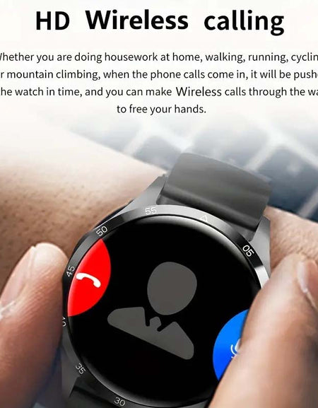 2024 NFC Smart Watch - Advanced GPS & HD Display for Men-Zy Fulfill