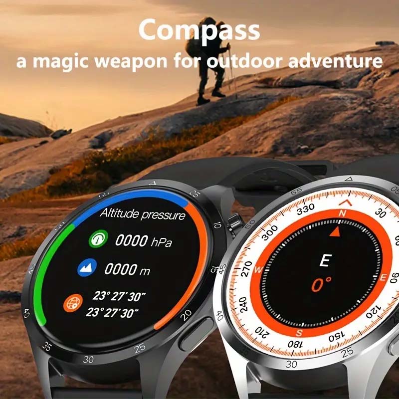 2024 NFC Smart Watch - Advanced GPS & HD Display for Men