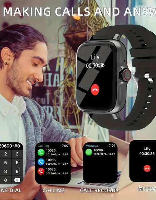 Load image into Gallery viewer, Full-Screen Touch Smart Watch: Caller Alert, Multi-Functional Connectivity
