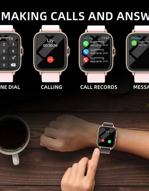 Load image into Gallery viewer, Full-Screen Touch Smart Watch: Caller Alert, Multi-Functional Connectivity
