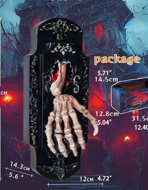 Load image into Gallery viewer, Spooky Halloween Doorbell - Battery Operated, Traditional Design
