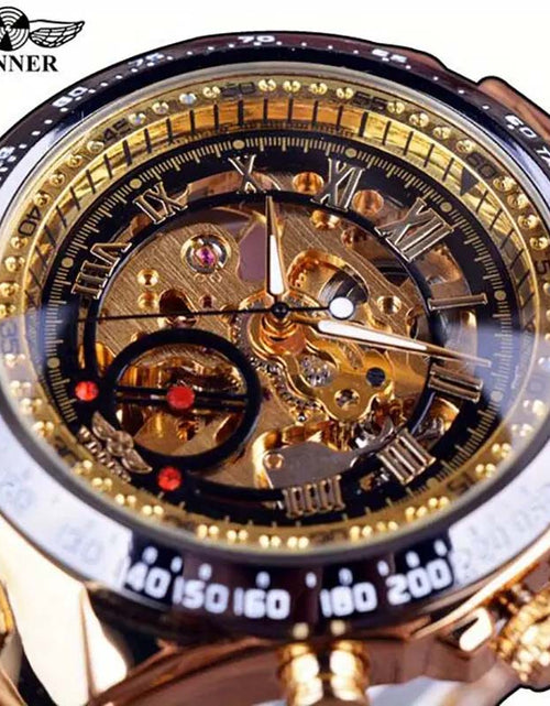 Load image into Gallery viewer, Skeleton Sport Watch - Fashion Bezel &amp; Intricate Dial
