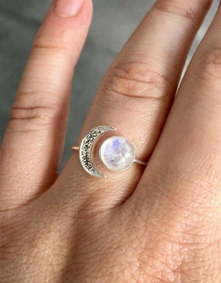 Exquisite Moon and Sun Design Cuff Ring-Zy Fulfill