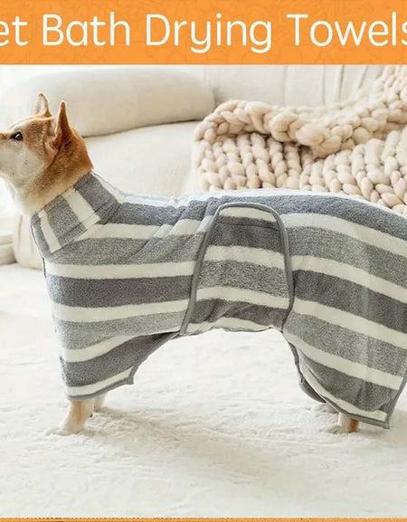 RapidDry Super Absorbent Pet Towel for Bath, Swimming, and Beach Fun-Zy Fulfill