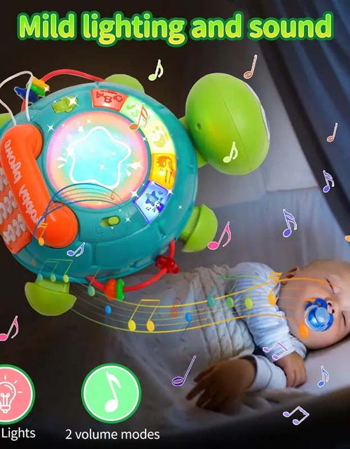 Load image into Gallery viewer, Musical Turtle Crawling Toy - Light &amp; Sound-Zy Fulfill
