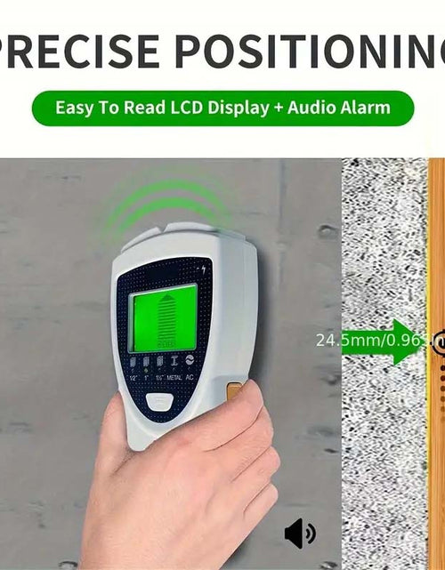 Load image into Gallery viewer, SHAWTY 5-in-1 ProFinder Wall Scanner | Advanced Stud Detector with LCD &amp; Audio Alarm
