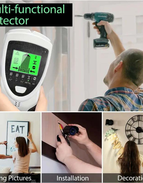 Load image into Gallery viewer, SHAWTY 5-in-1 ProFinder Wall Scanner | Advanced Stud Detector with LCD &amp; Audio Alarm
