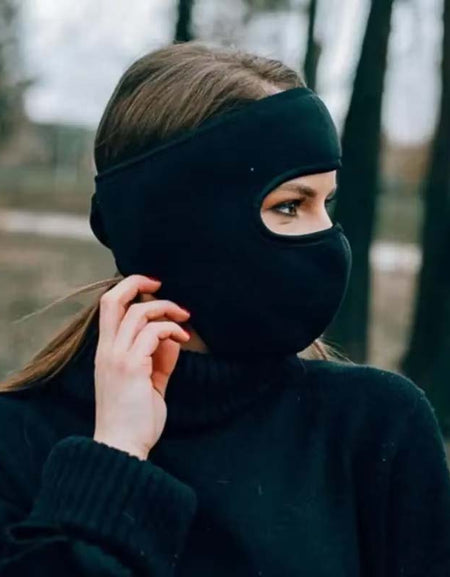 Thermal Windproof Half-Face Mask with Ear and Neck Coverage-Zy Fulfill