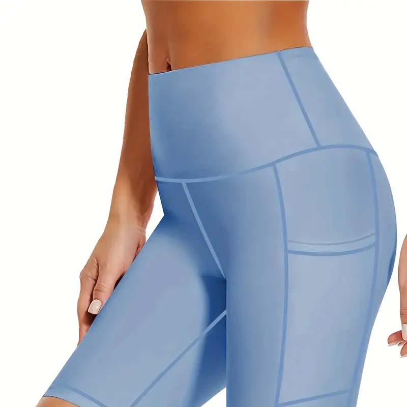 High-Waisted Butt Lifting Yoga Shorts - 3pcs Set for Women