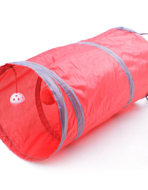 Load image into Gallery viewer, Collapsible Cat Tunnel: 2/3/4 Way Small Animal Tube for Kitty Fun Zydropshipping
