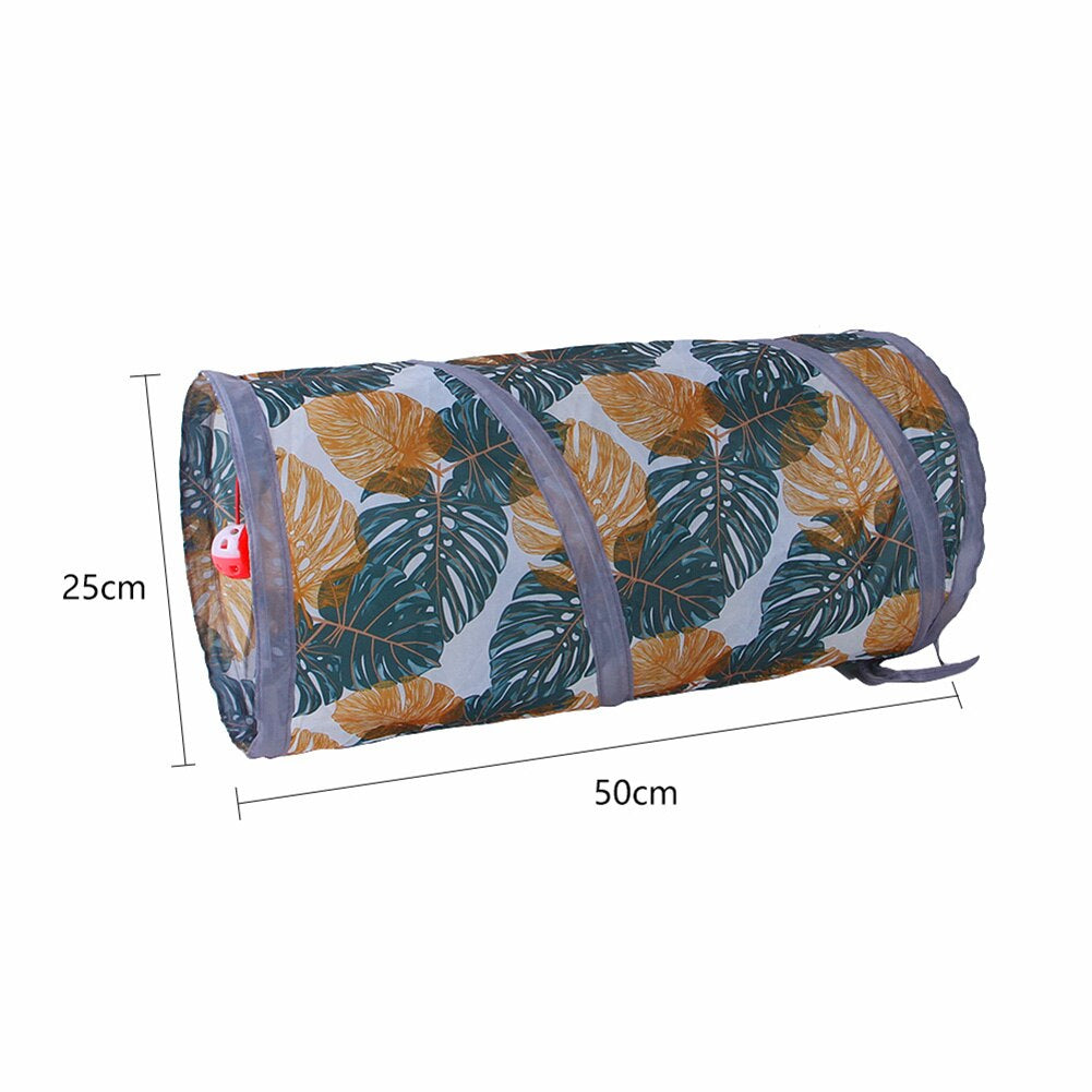 Collapsible Cat Tunnel: 2/3/4 Way Small Animal Tube for Kitty Fun Zydropshipping