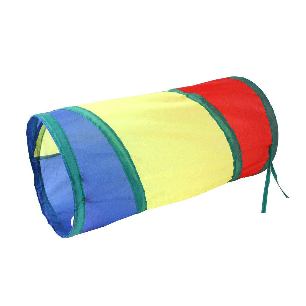 Collapsible Cat Tunnel: 2/3/4 Way Small Animal Tube for Kitty Fun Zydropshipping